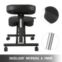 Kneeling Chair Ergonomic 113.4 kg Load Bearing Office Stool Knee Support Chair Kneeling Office Chair Adjustable Knee Stool for O