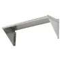 30.5 x 91.4 cm Stainless Steel Shelf, Wall Mounted Floating Shelving with Brackets, 113.4 kg Load Capacity Commercial Shelves, H