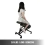 Kneeling Chair Ergonomic 113.4 kg Load Bearing Office Stool Knee Support Chair Kneeling Office Chair Adjustable Knee Stool for O