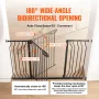 Baby Gate, 29.5"-51" Extra Wide, 30" High, Dog Gate for Stairs Doorways and House, Easy Step Walk Thru Auto Close Child Gate Pet