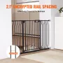 Baby Gate, 29,5 "-53" Ekstra bred, 30 "høj, hundeport til