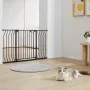 Baby Gate, 29.5"-51" Extra Wide, 30" High, Dog Gate for Stairs Doorways and House, Easy Step Walk Thru Auto Close Child Gate Pet