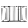 Baby Gate, 29.5"-51" Extra Wide, 30" High, Dog Gate for Stairs Doorways and House, Easy Step Walk Thru Auto Close Child Gate Pet