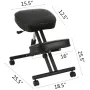 Knælestol ergonomisk 250 lb