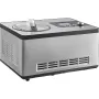1.9 L Automatic Ice Cream Machine Electric Yogurt Gelato Make Silver