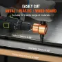 Dobbelt hovedplade Nibbler Metal Cutter Power Drill Attaching