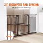 Baby Gate, 29,5 "-57,8" Ekstra bred, 30 "høj, hundeport til