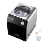 2 kvart automatisk ismaskine elektrisk yoghurt gelato gør sort