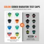 14 PCS Universal Radiator Pressure Tester Kit