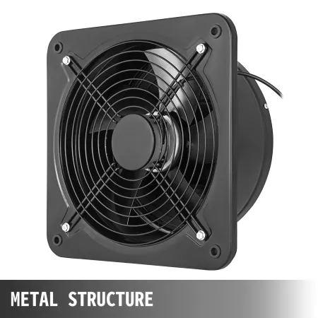 12 Inch Industrial Ventilation Extractor ventilation fan commercial air blower fan Metal Axial Exhaust 300MM Air Puller Fan (300