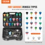 28 PCS Universal Radiator Pressure Tester Kit