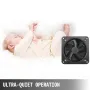 12 tommer industriel ventilationsekstraktor Metal Axial
