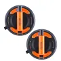 Glass Suge Cup, 8 "2 Pack 615 Lbs Load Capacity, Vacuum Sugtion