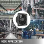 12 tommer industriel ventilationsekstraktor Metal Axial
