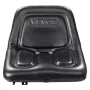 Universal Tracor Seat, Lawn Mower Seat med mikroafbryder og