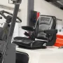 Universal gaffeltruck sæde, fold traktor sæde ned med justerbar