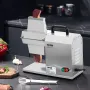 Commercial Meat Tenderizer, Heavy Duty Stainless Steel Kitchen Tool with Handle, Meat Tong, and Cleaning Brush, 450W Electric Me