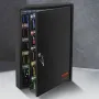 200-Key Cabinet Key Lock Box med justerbare stativer og