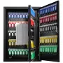 200-Key Cabinet Key Lock Box med justerbare stativer og