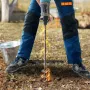 Auger Drill Bit til plantning, 1,6 x 16,5 tommer Garden Auger