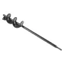 Auger Drill Bit til plantning, 3 x 24 tommer Garden Auger Drill