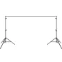 365.7 x 304.8 cm Heavy Duty Backdrop Stand, Height Adjustable Photography Backdrop Stand, Background Support System with 6 Clamp