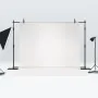 10ft x 10ft rør- og drapkit, tung baggrundsstativ med