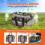 Cat Carrier with Wheels, Airline Approved Rolling Pet Carrier with Telescopic Handle and Shoulder Strap, Dog Carrier with Wheels
