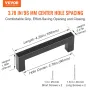 30 Pack Cabinet Pulls, 3.86in / 96mm Center to Center Slim Square Kitchen Cabinet Drawer, Stainless Steel Modern Kitchen Cupboar