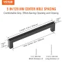 30 Pack Cabinet Pulls, 5.03in / 128mm Center to Center Slim Square Kitchen Cabinet Drawer, Stainless Steel Modern Kitchen Cupboa
