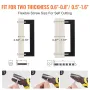 30 Pack Cabinet Pulls, 5.03in / 128mm Center to Center Slim Square Kitchen Cabinet Drawer, Stainless Steel Modern Kitchen Cupboa