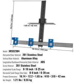 1.5 Gallon(6.8 L) 3CFM 1/4HP Vacuum Chamber , Refrigerant Vacuum Pump HVAC Single Stage Vacuum Pump Air Conditioner Rotary Vane