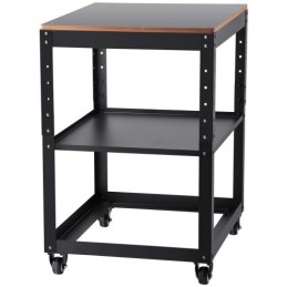 Planer Stand, 100 lbs/ 45 kg heavy loads, Three-Gear Height Adjustable thickness planer table,with 4 Stable Casters & Storage