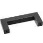 10 Pack Cabinet Pulls, 3in / 76mm Center to Center Slim Square Kitchen Cabinet Drawer, Stainless Steel Modern Kitchen Cupboard D