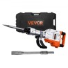 Nedrivning Jack Hammer Concrete Breaker 3500W Electric Hammer 2 mejselbits