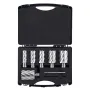 Annular Cutter Set, 6 pcs Universal Shank Mag Drill Bits, 5.1 cm Cutting Depth, 2.5 to 5.1 cm Cutting Diameter, M2AL High-Speed 
