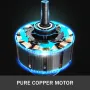 Lodret luftkompressor 6,6 gallon ultra stille oliefri