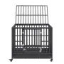 47 tommer Heavy Duty Dog Crate, uforglemmelig hundekasse