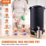 Wax Melter for Candle Making 10Liter Electric Pot Commercial or Home Use