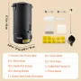 Wax Melter til stearinlys, der laver 10 liter Electric Pot