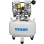 Lodret luftkompressor 6,6 gallon ultra stille oliefri