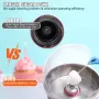 Commercial Cotton Candy Machine med Cover Sugar Floss Maker