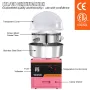 Commercial Cotton Candy Machine med Cover Sugar Floss Maker