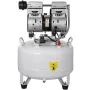 Lodret luftkompressor 6,6 gallon ultra stille oliefri