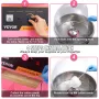 Commercial Cotton Candy Machine med Cover Sugar Floss Maker