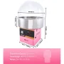 Commercial Cotton Candy Machine med Cover Sugar Floss Maker