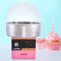 Commercial Cotton Candy Machine med Cover Sugar Floss Maker