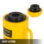 30T/66000LBS Hollow Hydraulic Cylinder Jack 50mm Plunger Ram Hydraulic Solid Cylinder Hydraulic Jack for Car/Van/Boat/Truck/Cara