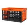 Plastic Collapsible Storage Basket, 45L 3 Packs, Folding Stackable Storage Containers/Bins with Handles, Large Heavy Duty Contai