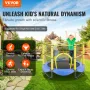5ft trampolin til børn, 60 "indendørs udendørs trampolin med